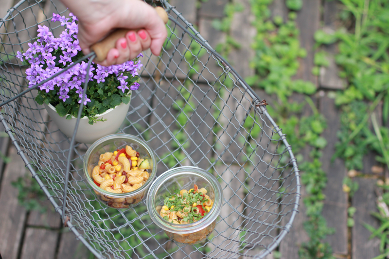 Rezepte für's Picknick: Nudelsalat | we love handmade