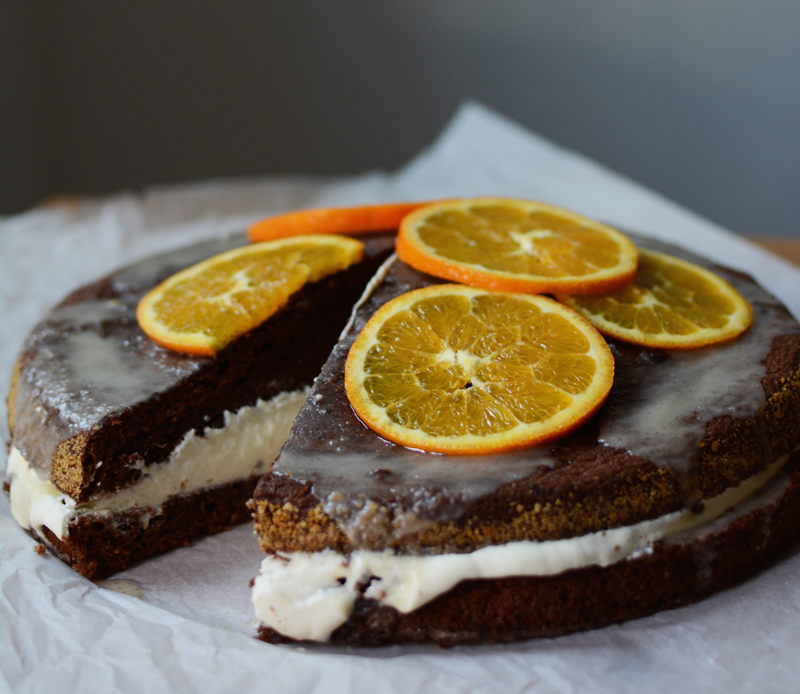 Schoko-Orangen-Torte backen | we love handmade