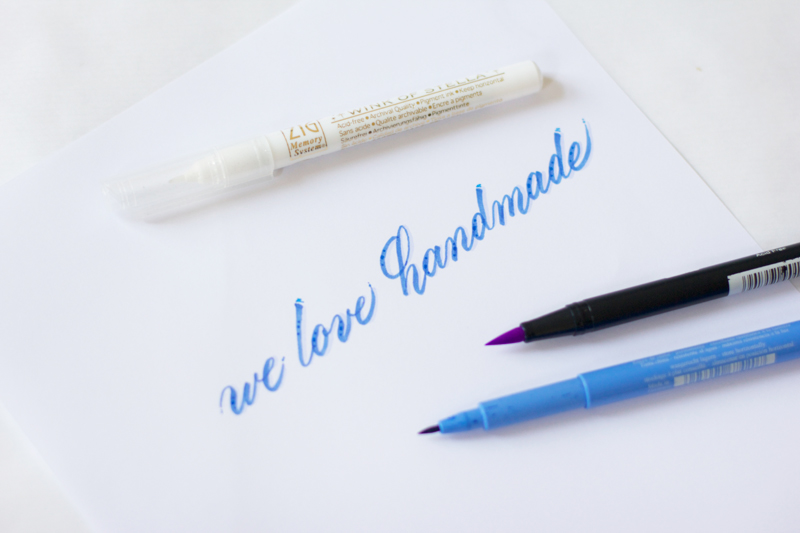 Kalligraphie Teil 3: Stifte | we love handmade