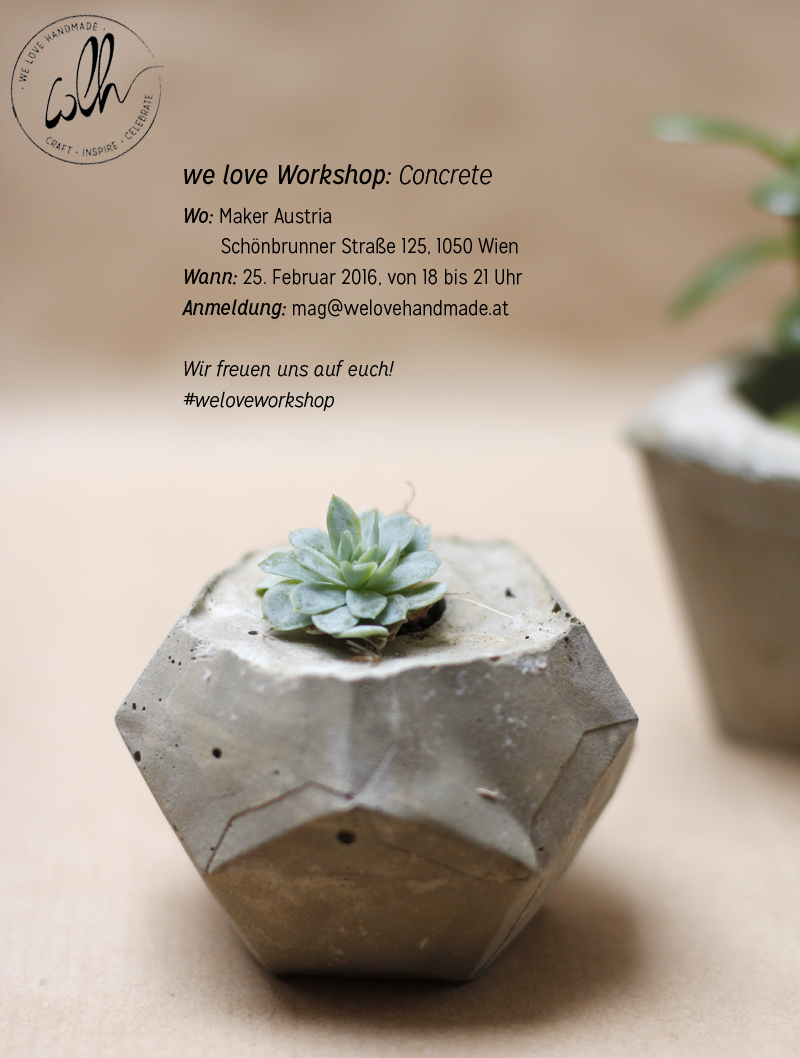 Concrete-Workshop-Flyer | we love handmade