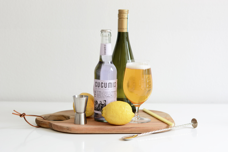Lavendel-Bier-Cocktail Zutaten | we love handmade