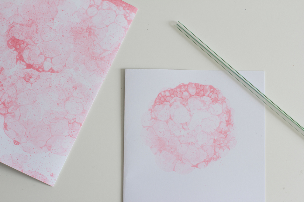 Papier mit Bubbles | we love handmade