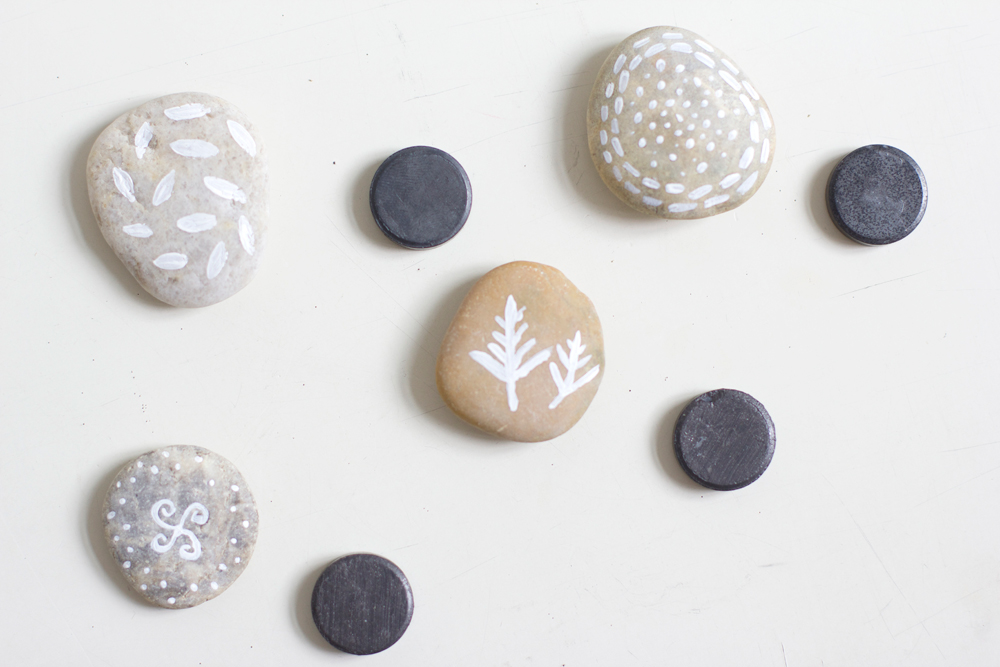 Bemalte Magnet-Steine | we love handmade