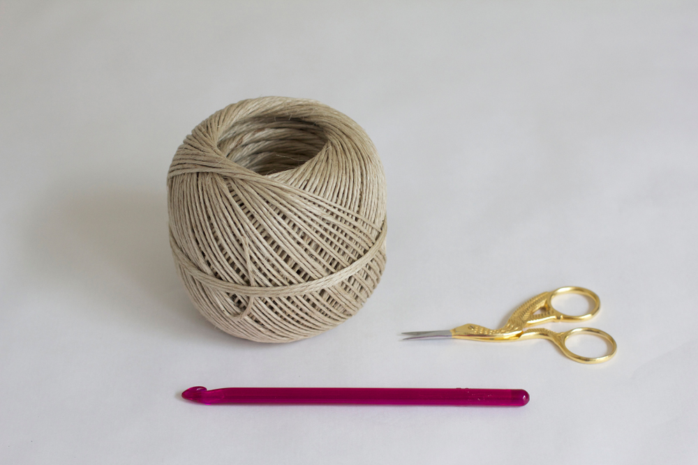 Häkelkörbchen Material | we love handmade