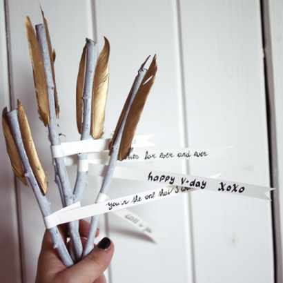 DIY: arrow love | we love handmade