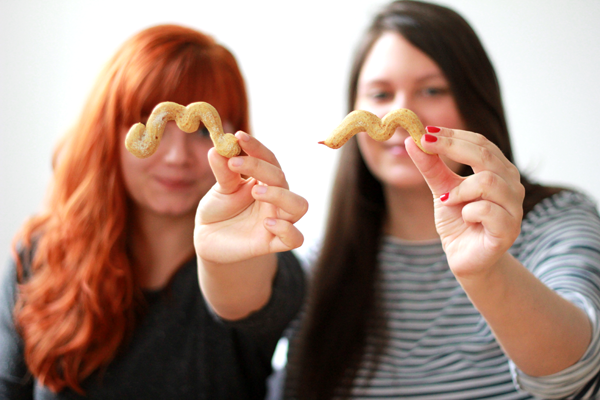 we love handmade mustache churros