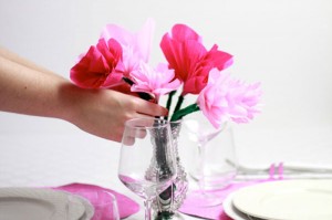 Valentinstag Papierblumen DIY | we love handmade