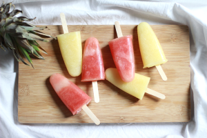 Ananas Wassermelonen Eislutscher Selbermachen | we love handmade