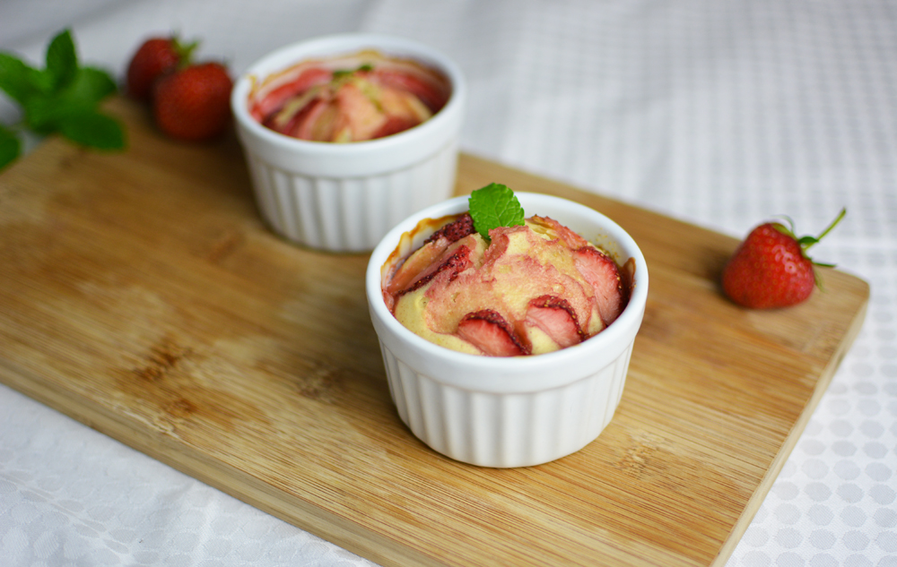 Rezept für Erdbeer-Minz-Küchlein | we love handmade