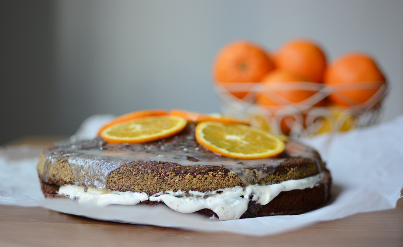 Schoko-Orangen-Torte | we love handmade