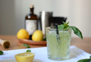 Cocktail-Rezept: Cocktail: Gin Basil Smash | we love handmade