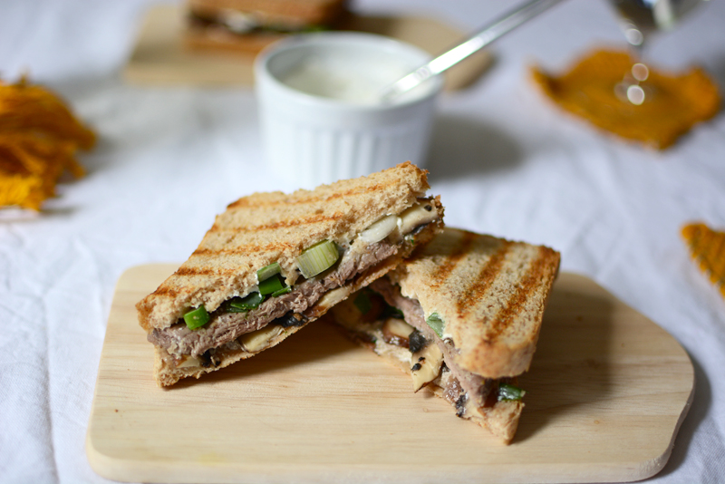 Rindfleisch-Champignon-Sandwich | we love handmade