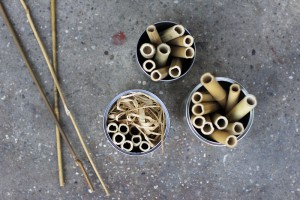 Insektenhotel mit Bambus für Bienen | we love handmade