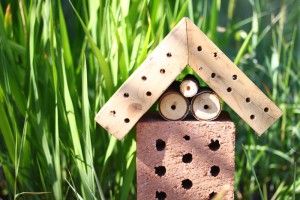 DIY: Insektenhotel aus Ziegel und Holz | we love handmade