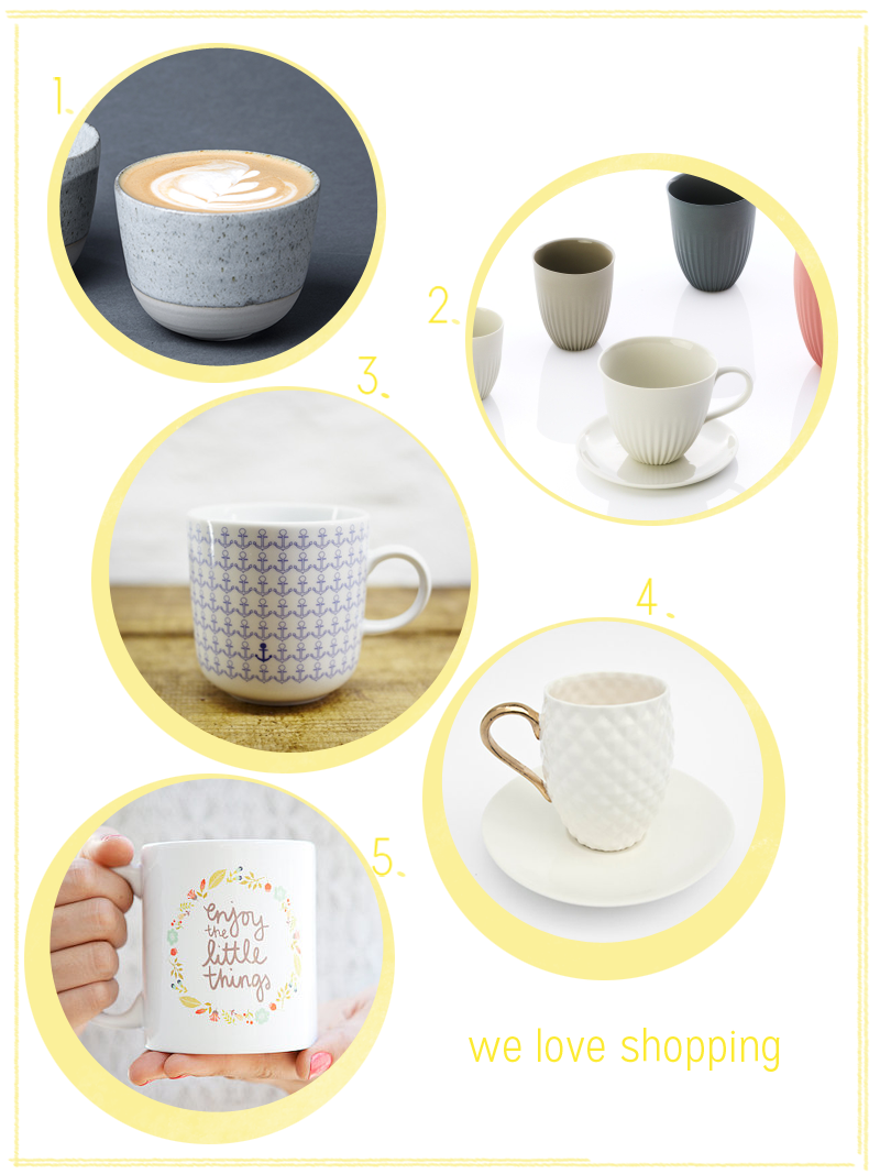 we love shopping: Kaffeetassen | we love handmade