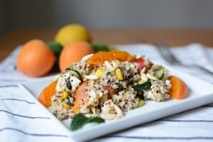 Quinoa-Marillen-Salat | we love handmade