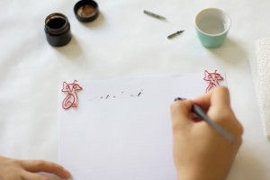 Kalligraphie: Grundübung - i | we love handmade