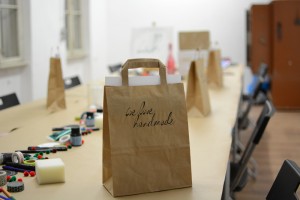 Geschenkpapier-Workshop im Maker Austria | we love handmade