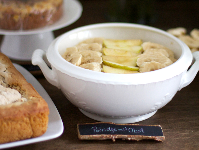 Birthday-Table: Porridge glutenfrei | we love handmade