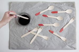 Dip Dye Picknick-Besteck | we love handmade