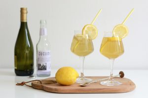 Zitronen-Lavendel-Bier-Cocktail Rezept | we love handmade