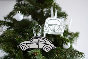 VW Weihnachtsbaumanhänger | we love handmade