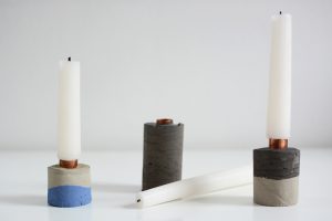 Concrete-Kerzenhalter DIY | we love handmade