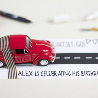 Einladung mit VW | we love handmade