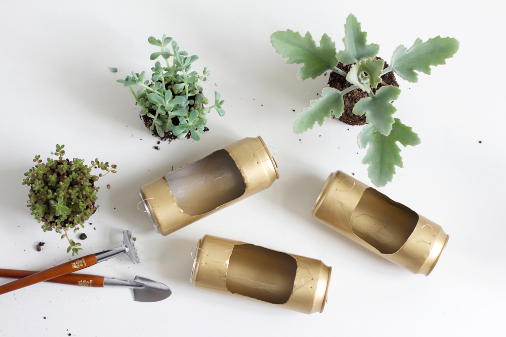 Upcycling-DIY: Hängegarten | we love handmade 