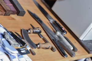 Messerschleifen beim CraftCamp 2017 | we love handmade
