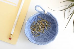 Schale aus Seilen selber machen | we love handmade