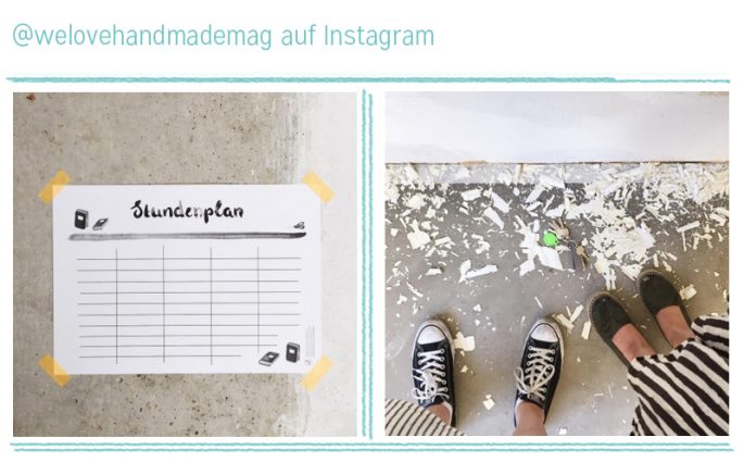 Monatsrückblick auf Instagram | we love handmade