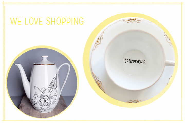 we love Shopping: bemaltes Porzellan | we love handmade