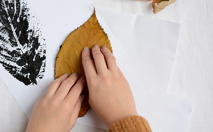 Blätterdruck: DIY-Tutorial | we love handmade