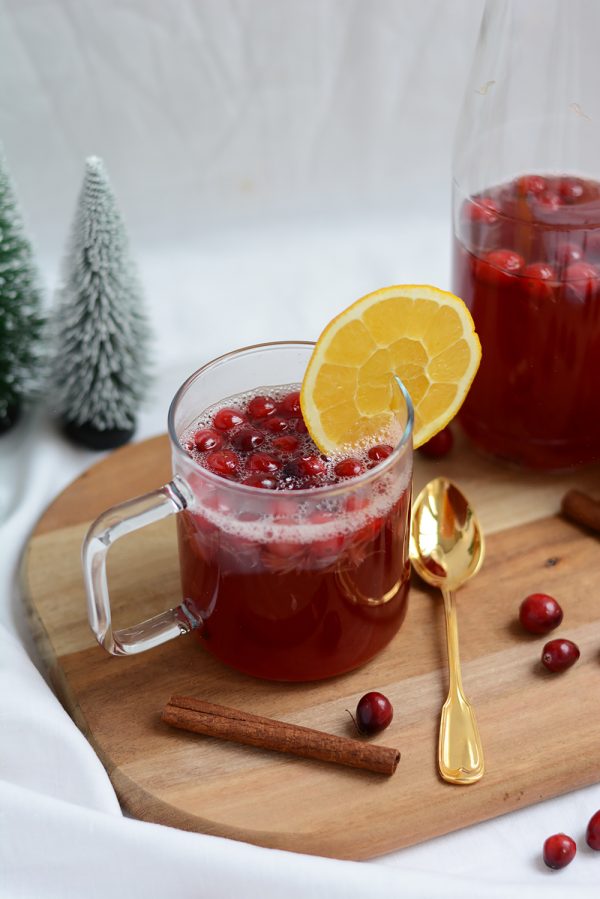 Drinks: Cranberry-Punsch - we love handmade