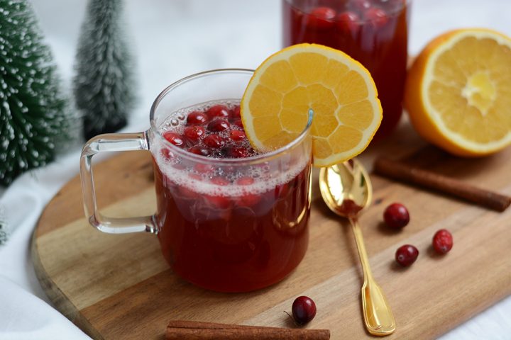 Drinks: Cranberry-Punsch - we love handmade