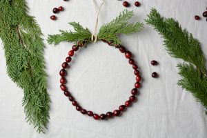 Cranberry-Türkranz | we love handmade