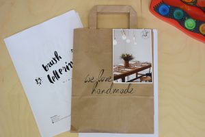 Lettering-Workshop: Craft-Bag | we love handmade