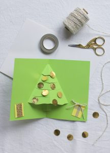 Weihnachtliche Klappkarte: DIY | we love handmade