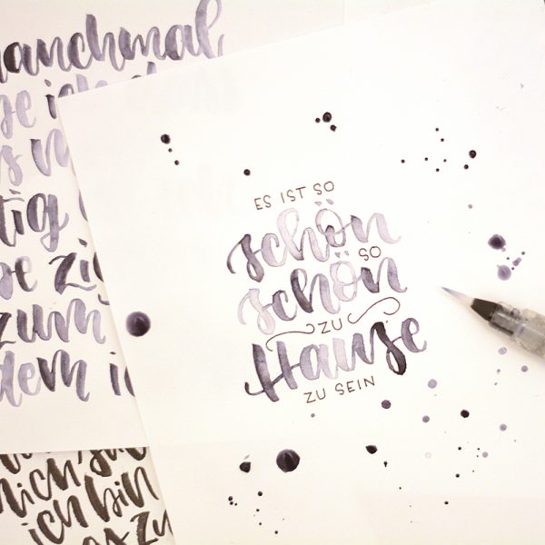 Kristin Klasinski: Brush Lettering Workshop | we love handmade