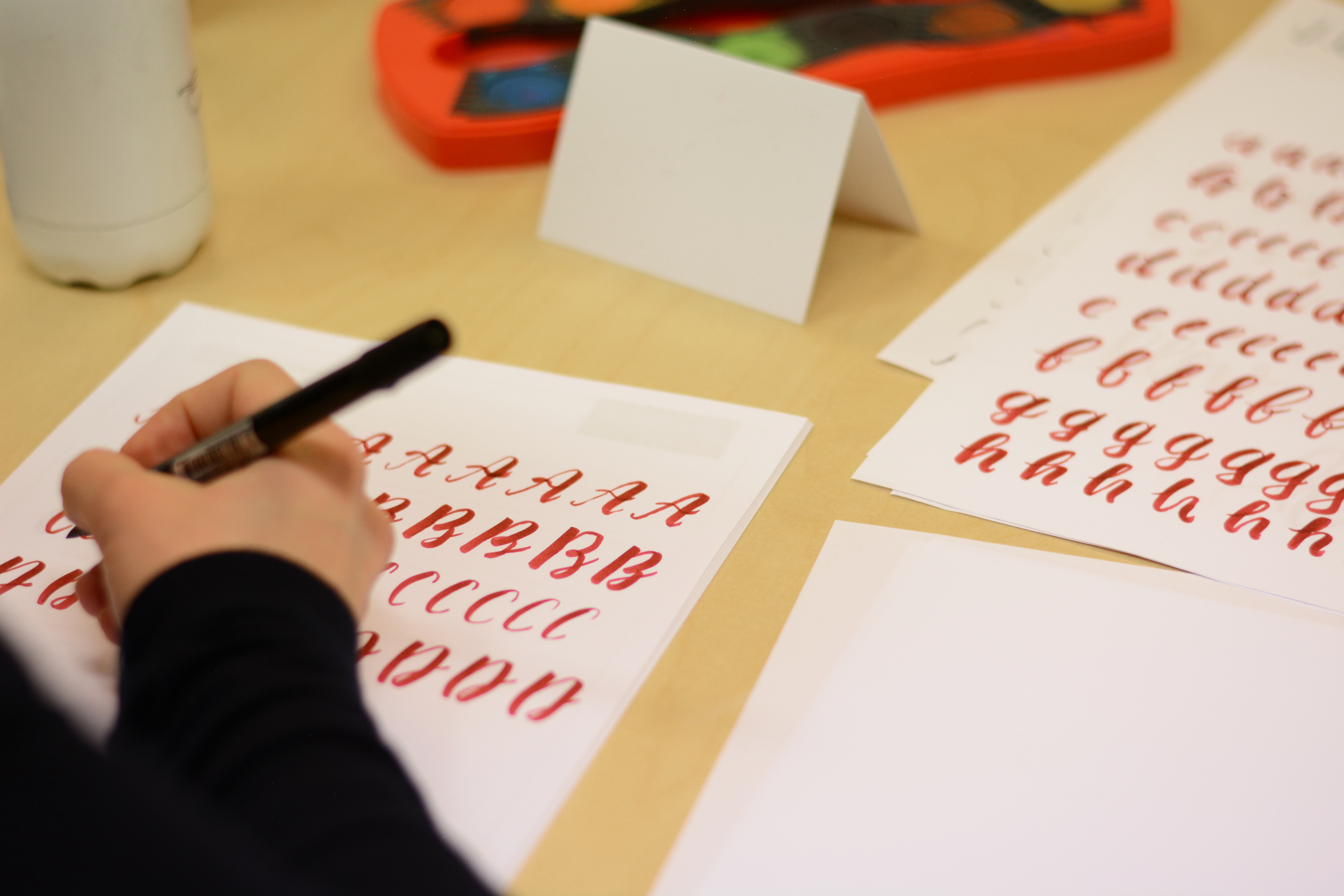 Brush Lettering DIY-Workshop | we love handmade