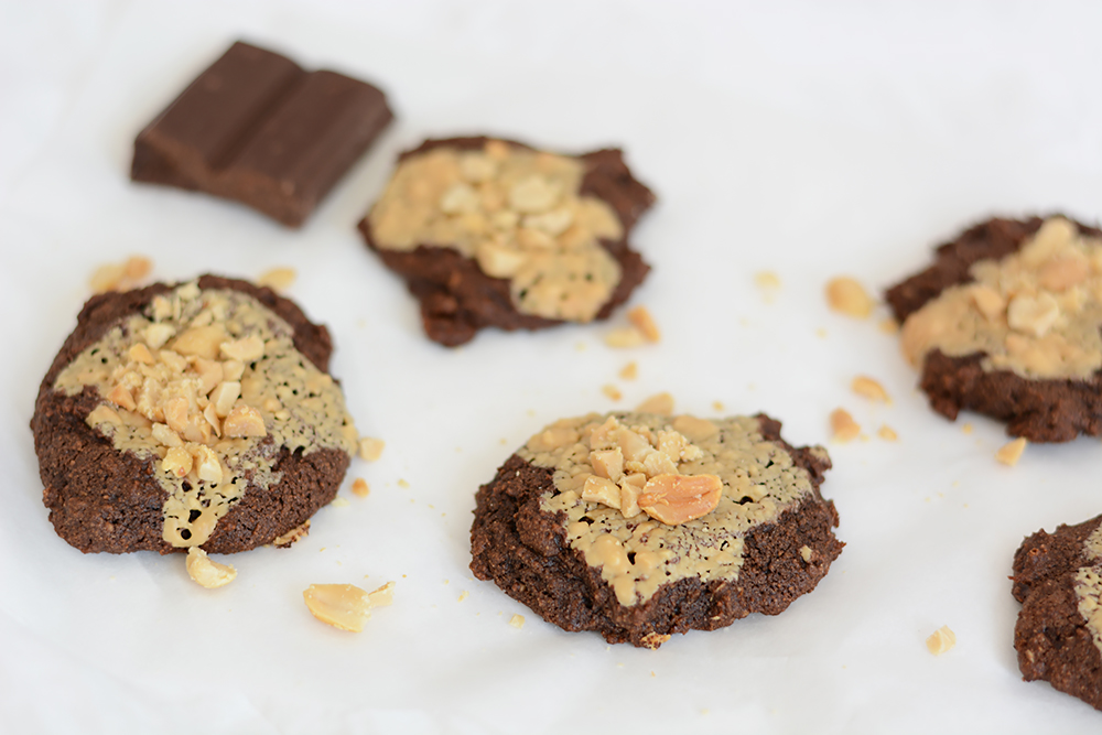 Chocolate-Peanut-Butter-Cookies | we love handmade