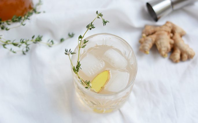 Kokos-Ingwer-Fizz: Cocktail | we love handmade