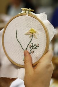 Florales Stickbild: DIY | we love handmade