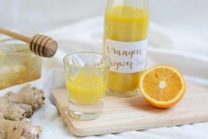 Orangen-Ingwer-Shot: Drink | we love handmade
