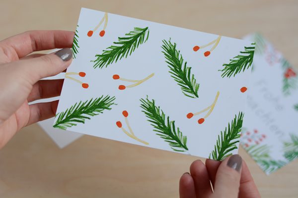 Weihnachtskarten-Set | we love handmade