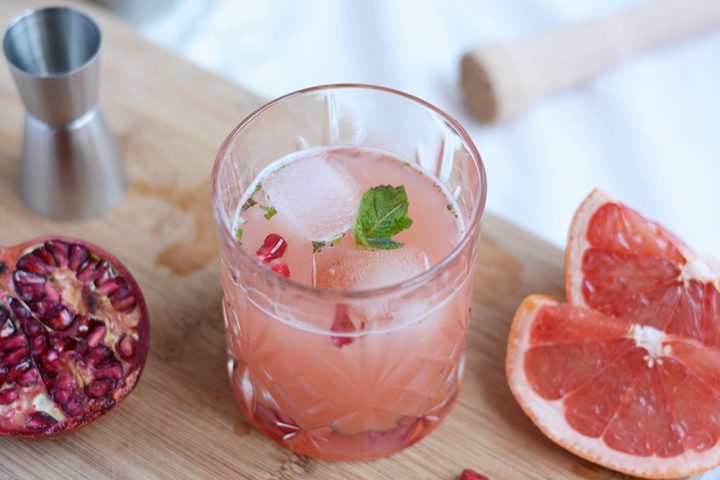 Granatapfel-Grapefruit-Cocktail: DIY | we love handmade