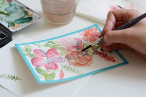 Aquarell-DIY: Muttertag | we love handmade