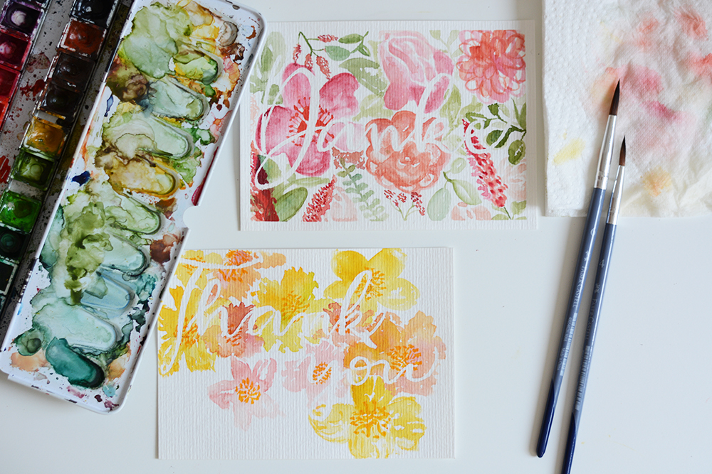 DIY: Florale Muttertagskarten | we love handmade