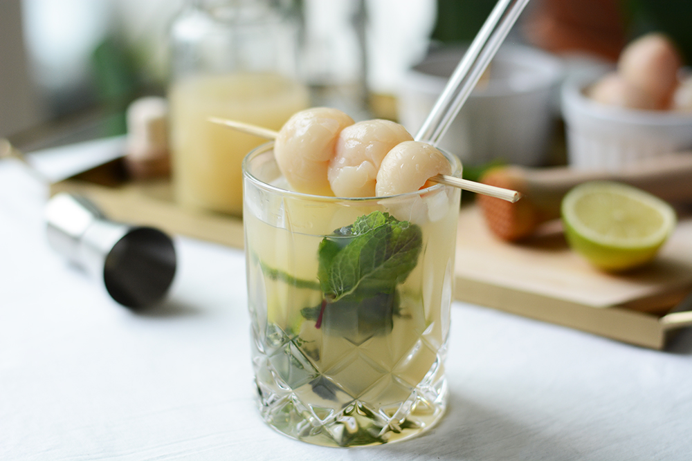 Litschi-Mojito: Drink mixen | we love handmade